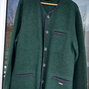 Austrian Men's Tracht Boiled Wool Jacket Size XL